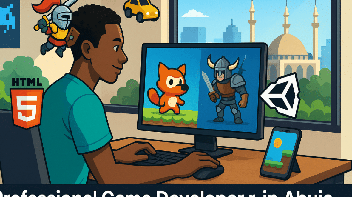 Professional Game Developer in Abuja: Turning Your Game Vision into Reality